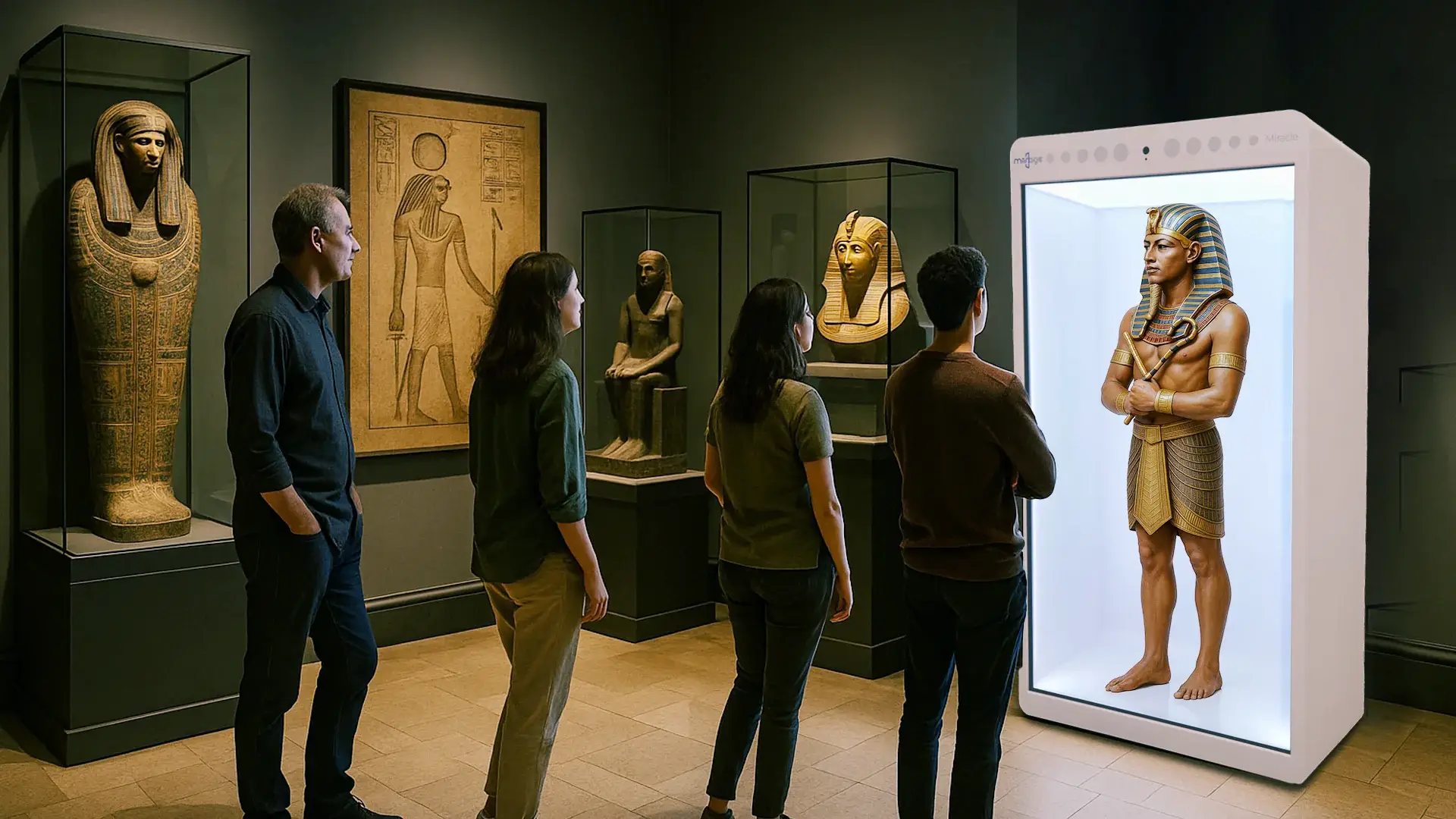 Holographic display hero image